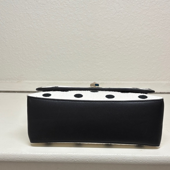 Kate Spade White and Black Polka Dot Shoulder Bag - Picture 7 of 10